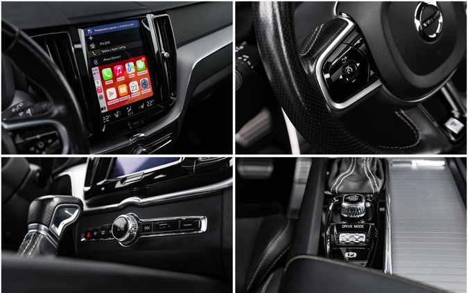 Volvo XC 60 cena 129900 przebieg: 155067, rok produkcji 2018 z Wschowa małe 781